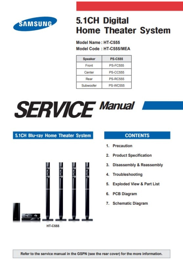HT-C555, PS-WC555_MEA
